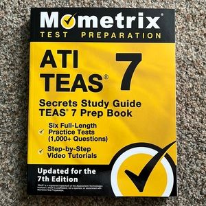 ATI TEAS test preparation book